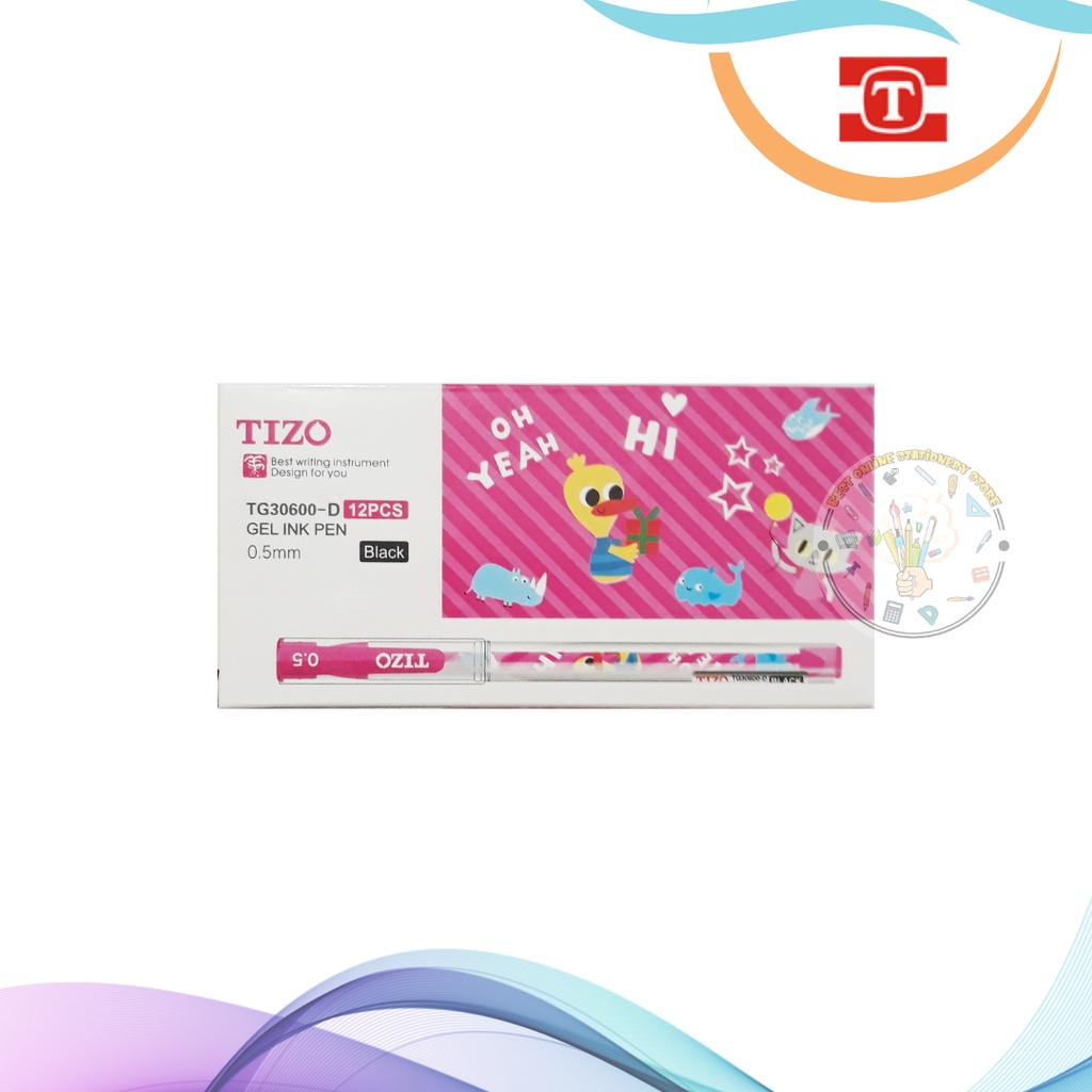 

GEL PEN TIZO TG-30600 (12 PCS)