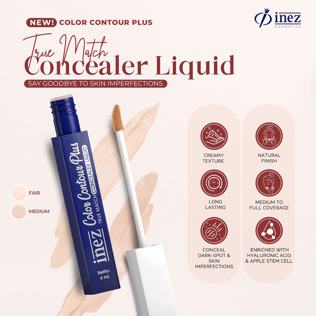 Inez True Match Concealer Liquid