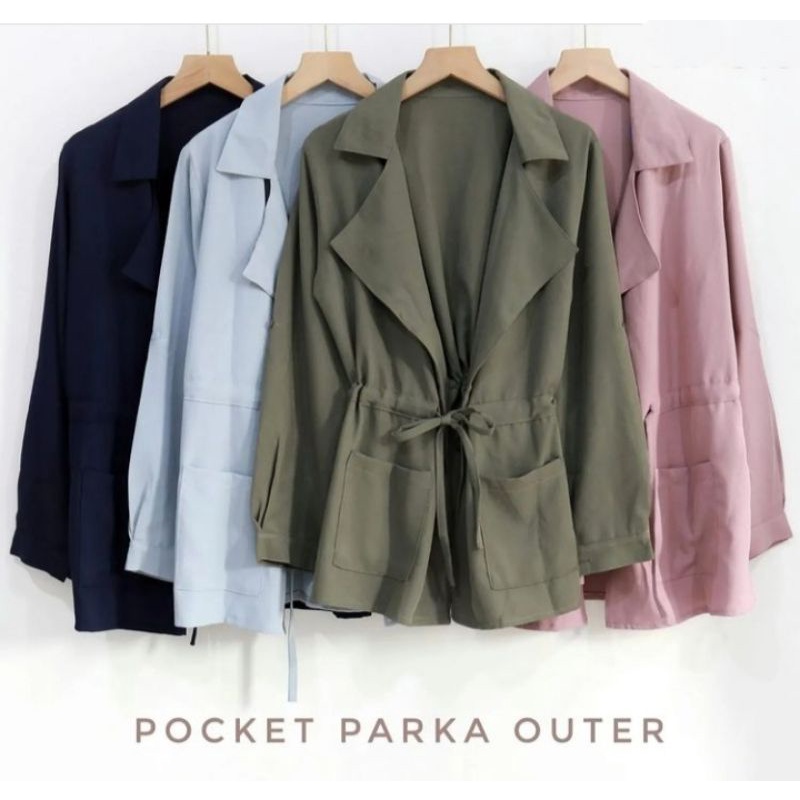 Outer Wanita Korean Style Kekinian Hijabers Pantai Kondangan Lucu Sekolah Muslimah