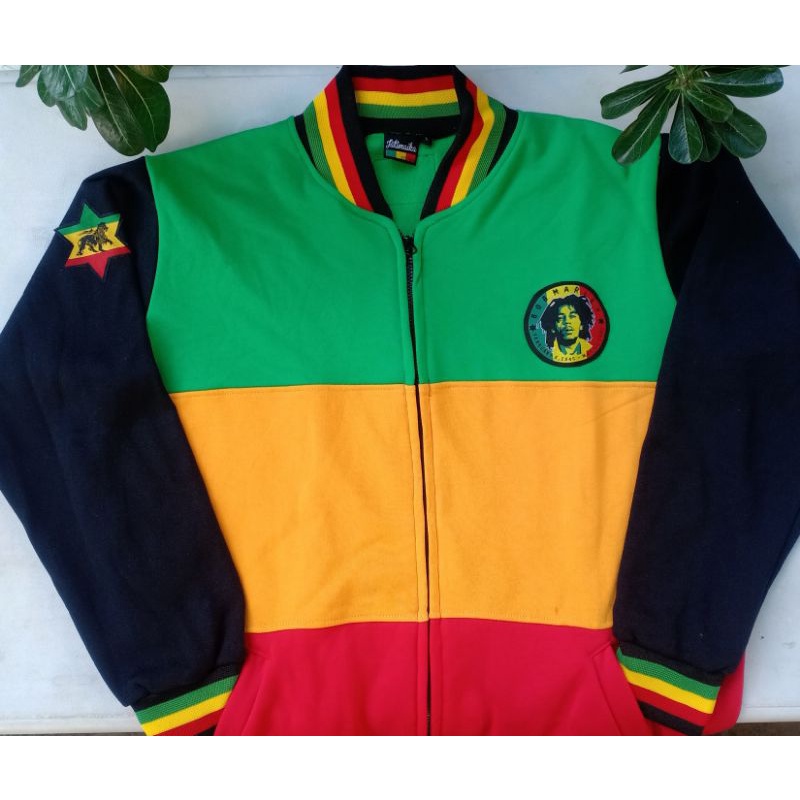 jaket rasta Bob Marley reggae jamaica
