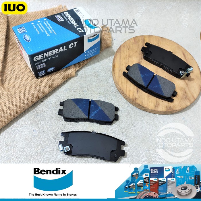 Kampas Rem Belakang Pajero NK NL NJ NH BENDIX Brake Pad DB 1231 GCT