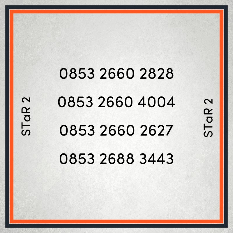 PILIH NOMOR CANTIK Kartu Telkomsel COMBO SAKTI kecil 4.5gb/14k 12Gb/33k 35Gb/50k