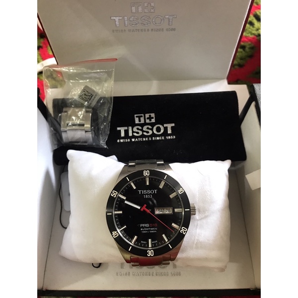 JUAL JAM TISSOT PRS 516 AUTOMATIC BLACK METAL
