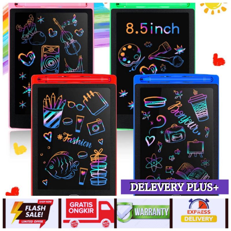 Papan Tulis Anak LCD Drawing Tab 8.5 InchI Writing Tablet