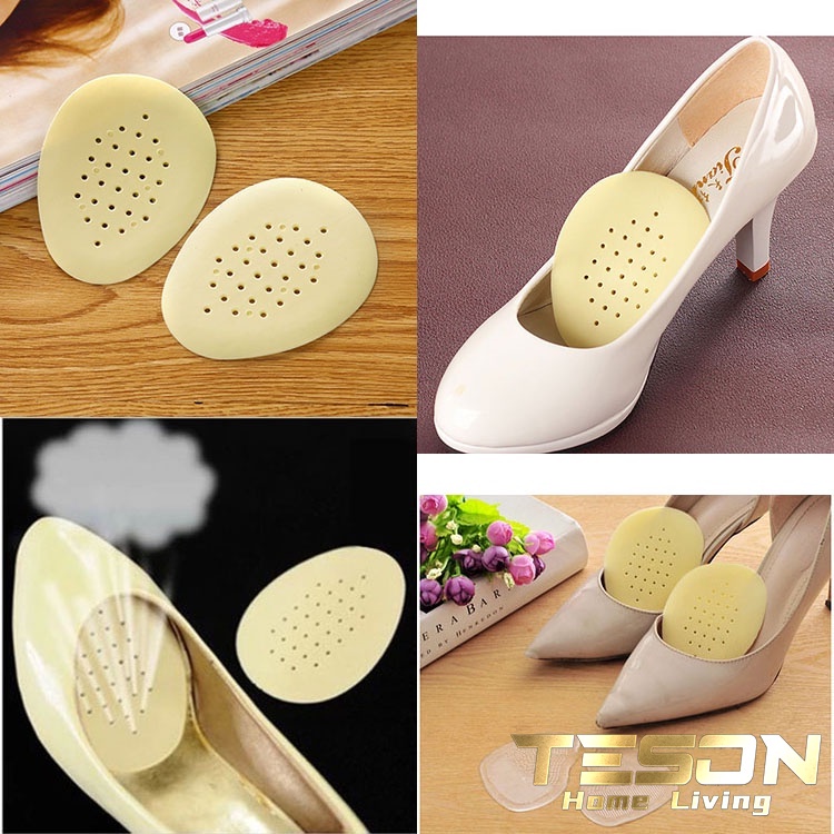 Bantalan Kaki Depan Kuning Alas Sepatu Silikon / High Heels Insole Pad