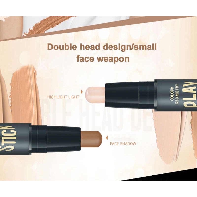 LAMEILA Colour Geometry Face 109 Stick Contour Duo Cocealer Stick