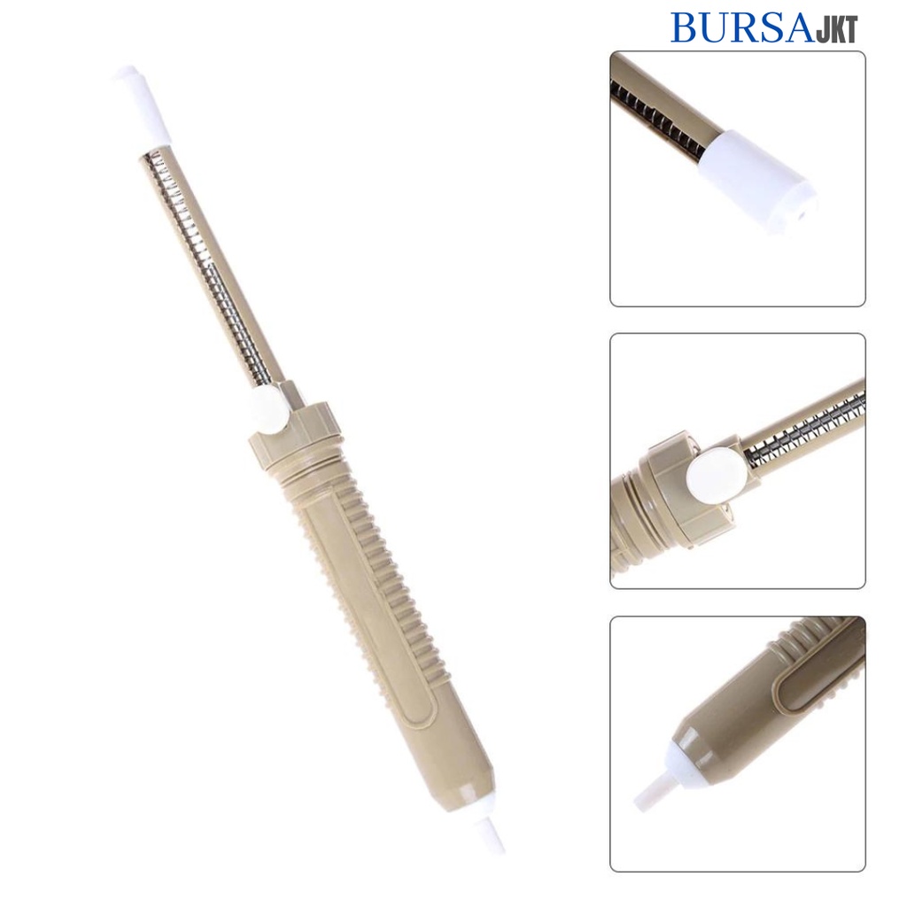 ALAT POMPA PENYEDOT / PENGHISAP TIMAH DESOLDERING PUMP ABU PANJANG
