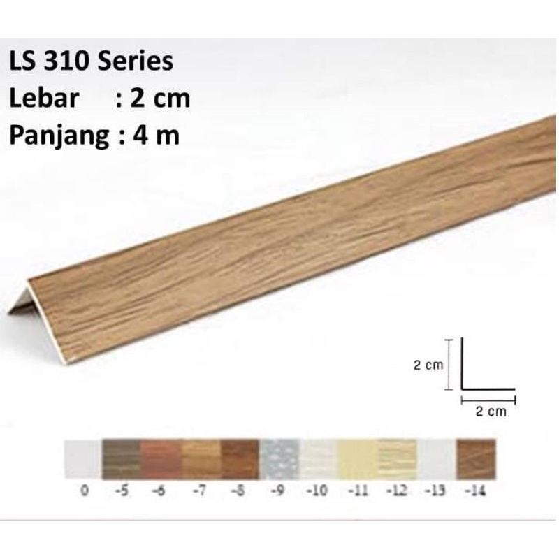 Lis L serat kayu Shunda Plafon