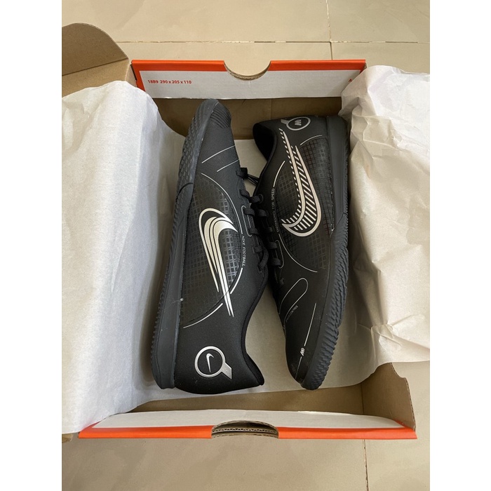 SEPATU FUTSAL NIKE MERCURIAL PAVOR 14 CLUB IC BLACK GOLD BNIB
