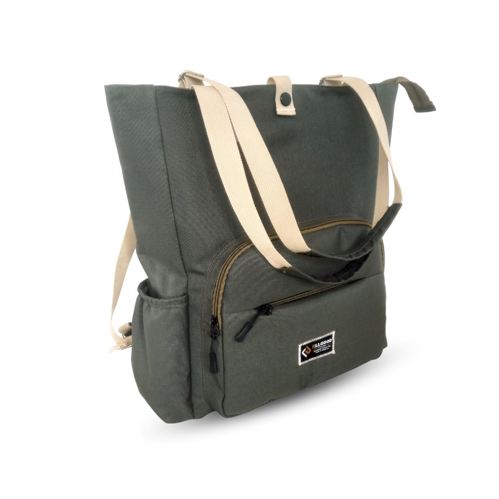 Tote Bag Multifungsi Tas Ransel Laptop Terlaris By Ellgood