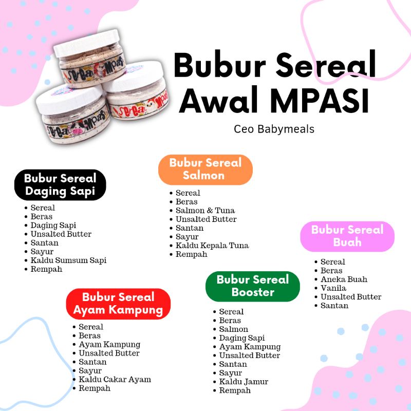 bubur mpasi bayi 6 bulan