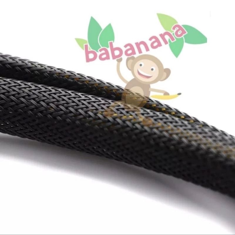 Kabel splitter vga pcie 8 pin to dual 6+2 pin sleeved mining cabang