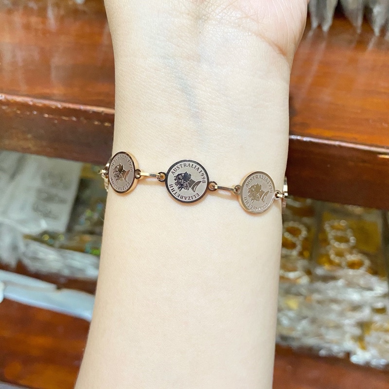 Gelang Rantai Titanium / Gelang Titanium Anti Karat / Gelang Rantai / Gelang Cantik