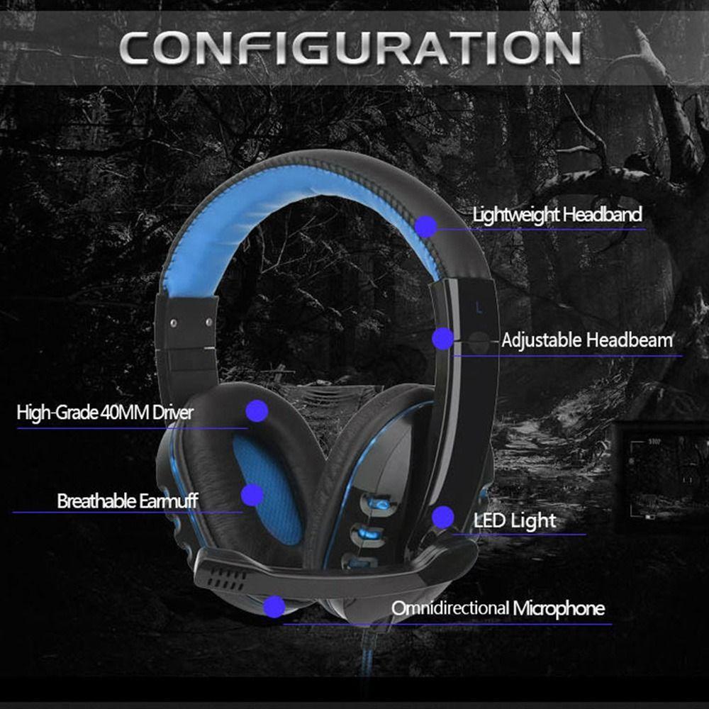 Preva PS5 Headset Gaming Fashion Surround Sound PC Laptop PS4 PS5 Xbox One Wired