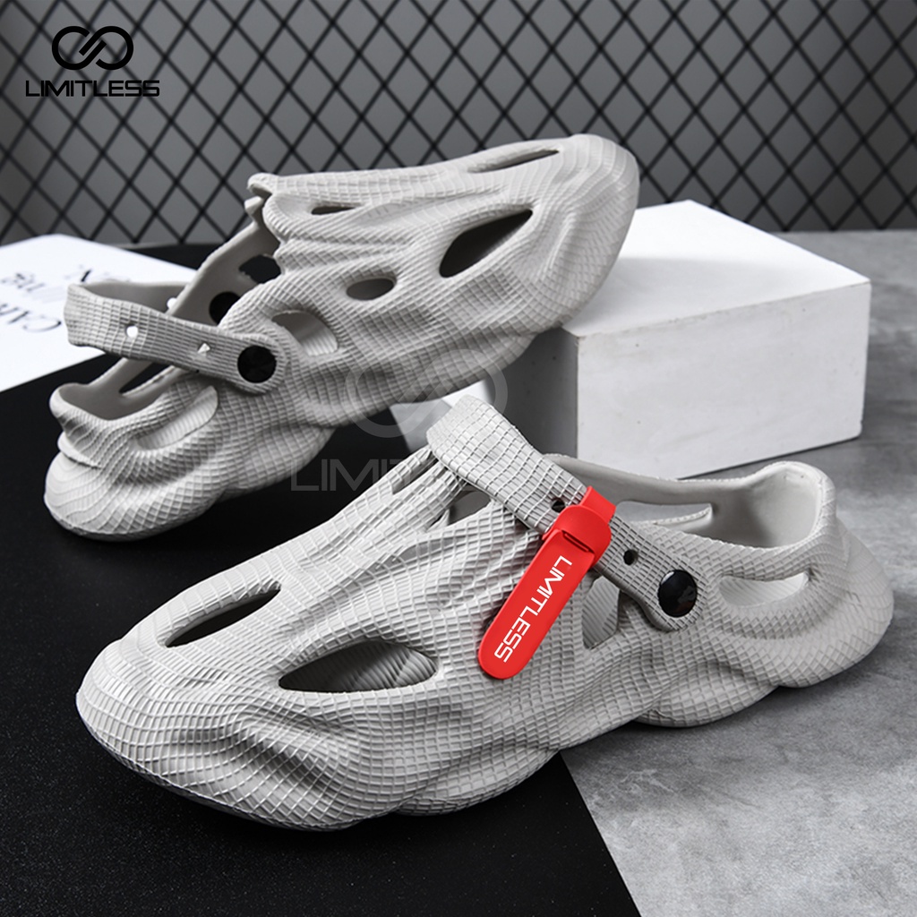 Sendal Slop Pria DRAGON Limitless Sandal Slip On Cowok Casual Sendal Pria Import Sandal Pria Slip On Terbaru