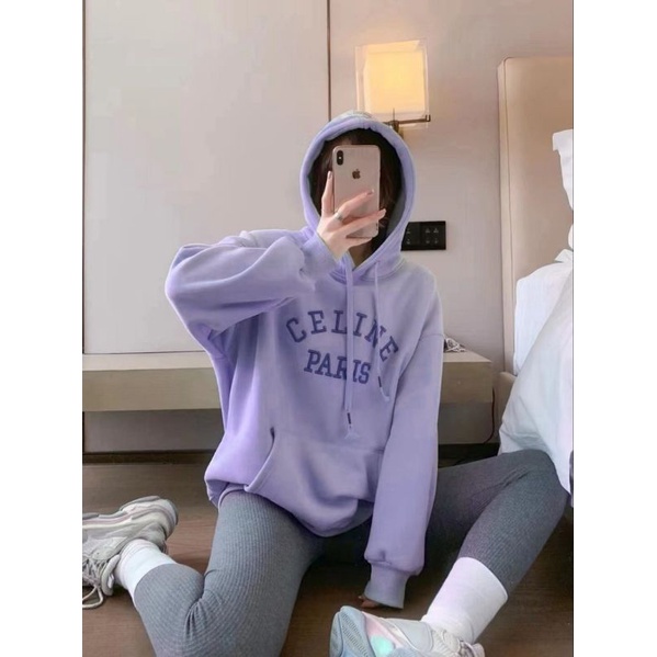 Hoodie Wanita Jumbo PARIS (S - 6XL BACA DESKRIPSI) Bigsize Women S M L XL 2XL 3XL 4XL 5XL 6XL Streetwear Hip Hop Urban Korean Style OVERSIZED Pastel Soft Color Cream Lilac Dusty Pink