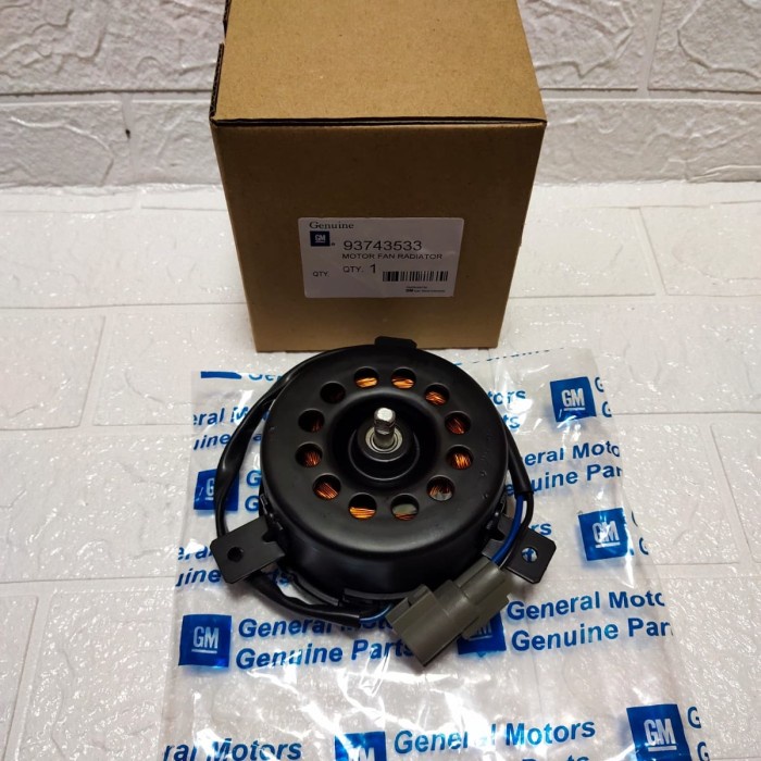 motor fan radiator captiva