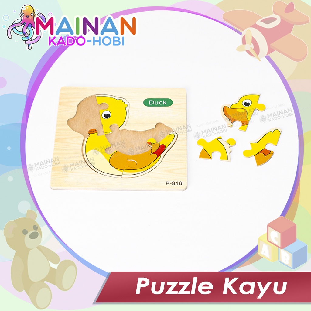 PREMIUM TOYS WOODEN PUZZLE ANAK SUSUN PUZEL KAYU 1 2 3 4 5 TAHUN