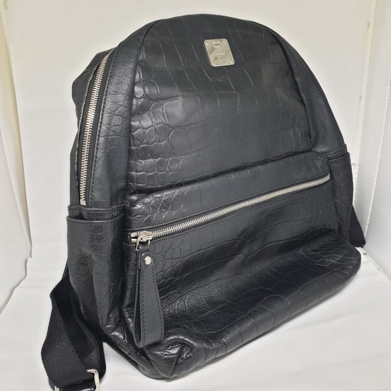 Tas ransel backpack MCM original genuine leather exclusive mewah