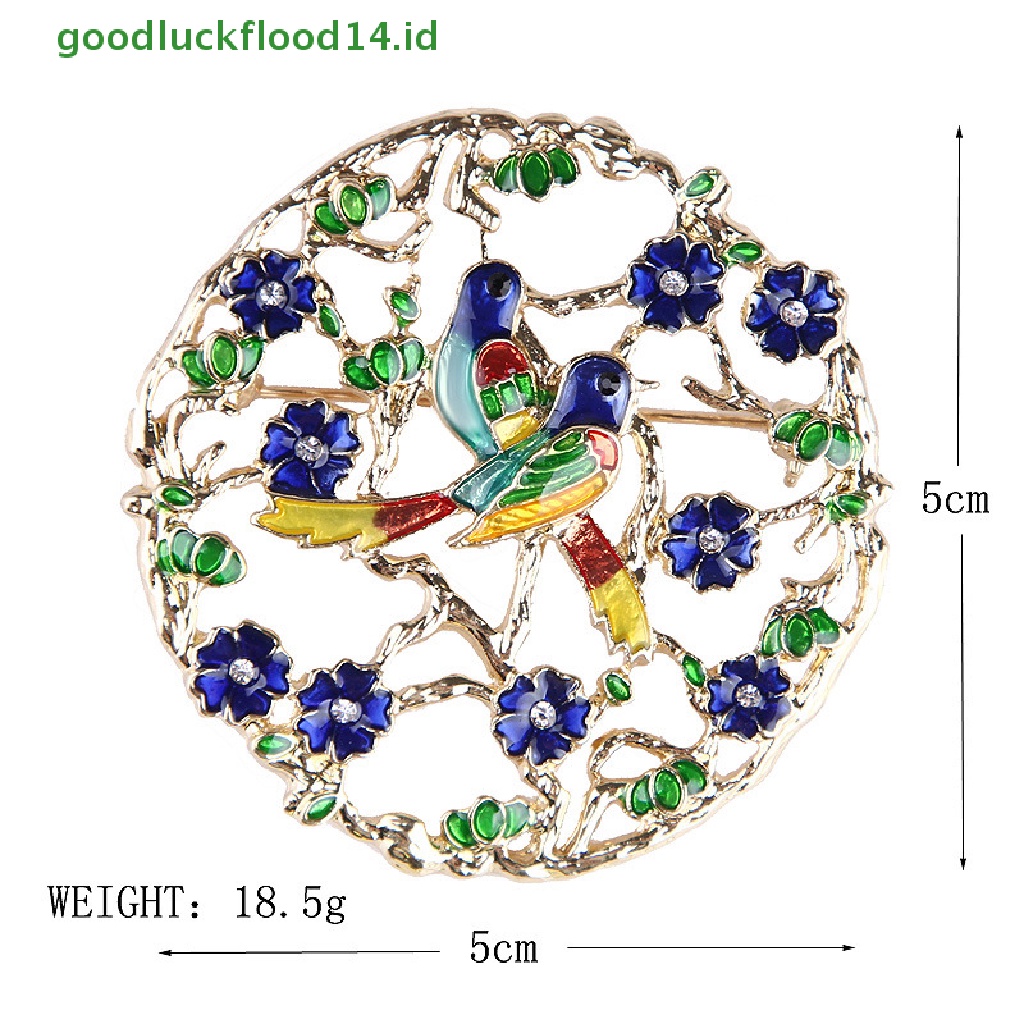 [GOOGFOUR] Lovebirds Lover Double Bird Bros Untuk Wanita Enamel Pasangan Setia Bros Nuri Bros Pin Simulasi Mutiara Perhiasan Hewan [TOP]