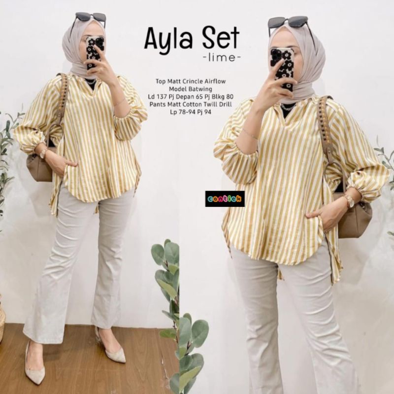 AYLA SETELAN BAJU WANITA