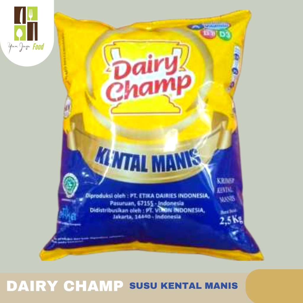 Dairy Champ Susu Kental Manis 2,5kg