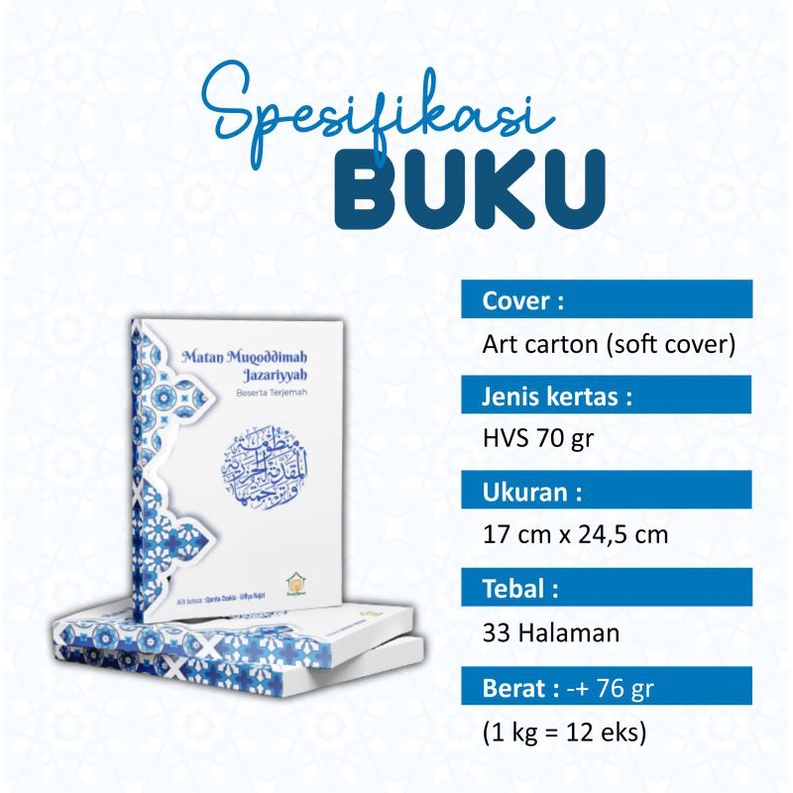 Matan Muqaddimah Jazariyyah beserta Terjemah