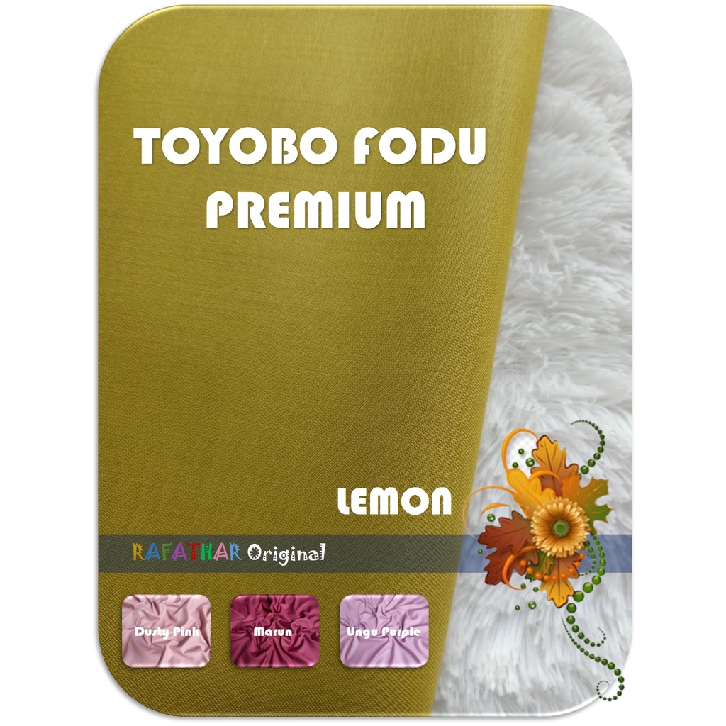 KATUN TOYOBO PREMIUM KAIN TOYOBO METERAN BAHAN TOYOBO KAIN TOYOBO FODU PREMIUM ORIGINAL KAIN TOYOBO PREMIUM ORI