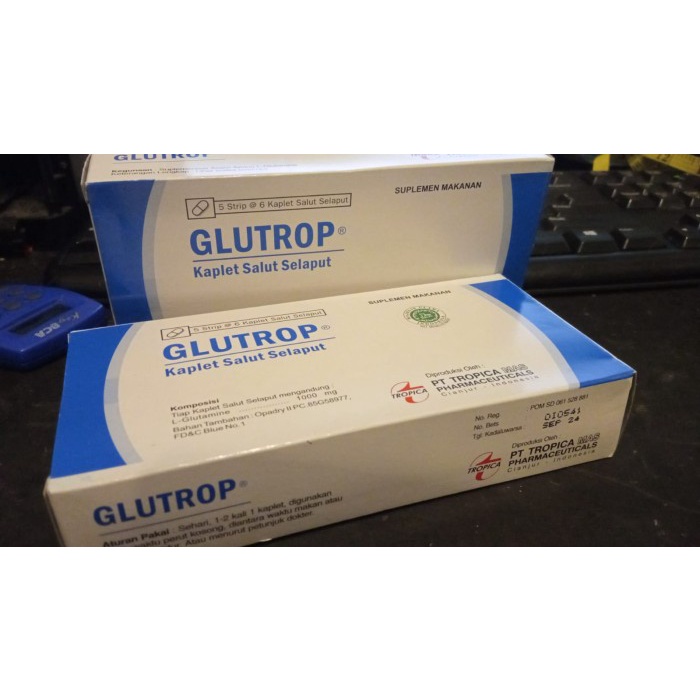 Glutrop Tablet Box Isi 30