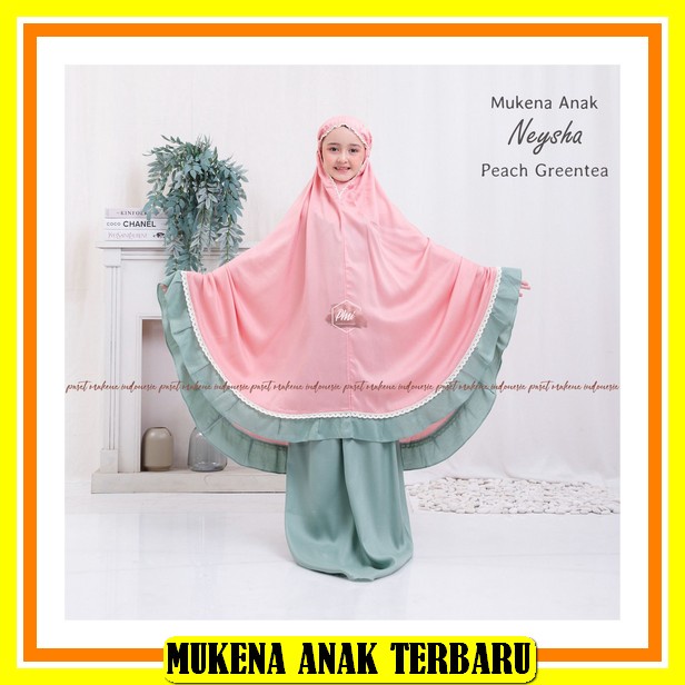 Mukena Anak Raisa Series/Mukena Anak Tanggung Terbaru Pusat Mukena Indonesia - Mukena Anak Tanggung 