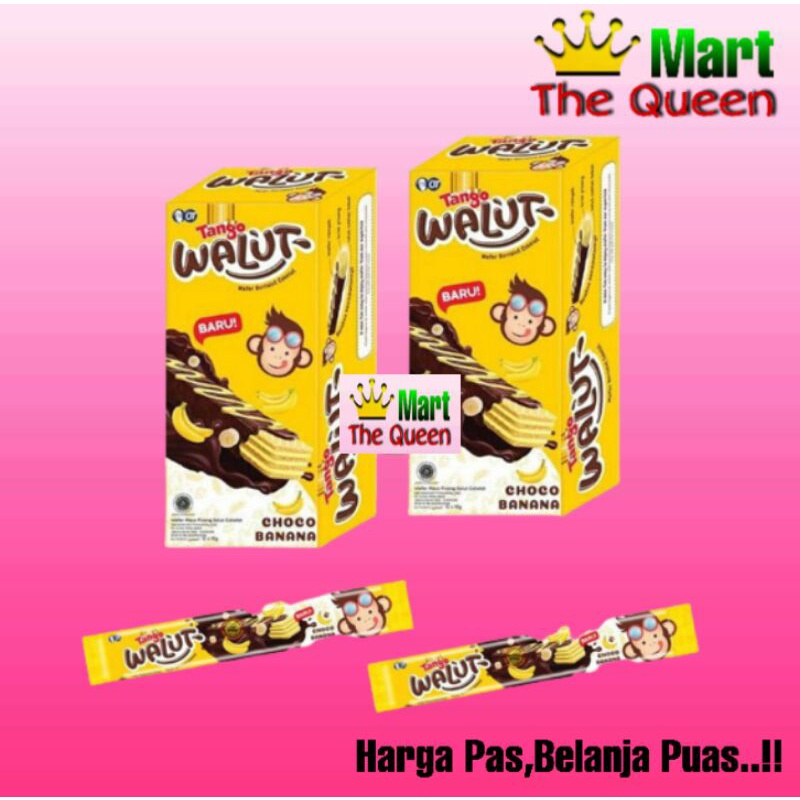 

WALUT Tango wafer choco banana 1 pack isi 12 pcs