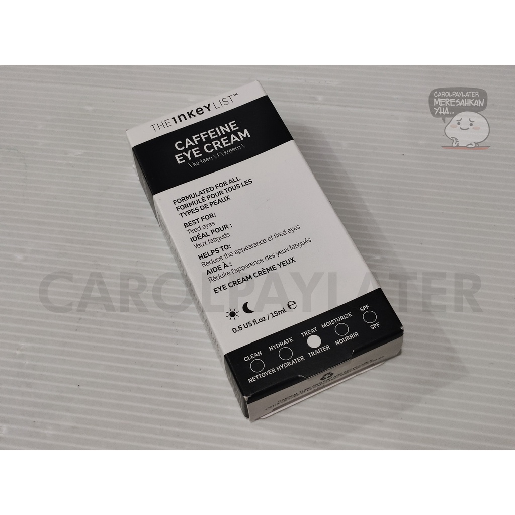 THE INKEY LIST - Eye Cream - CAFFEINE EYE CREAM (15 ml)