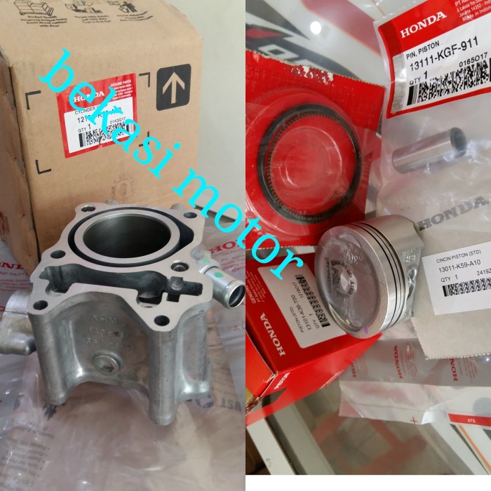 cylinder blok piston ring seher pen honda vario 150 pcx 150 original