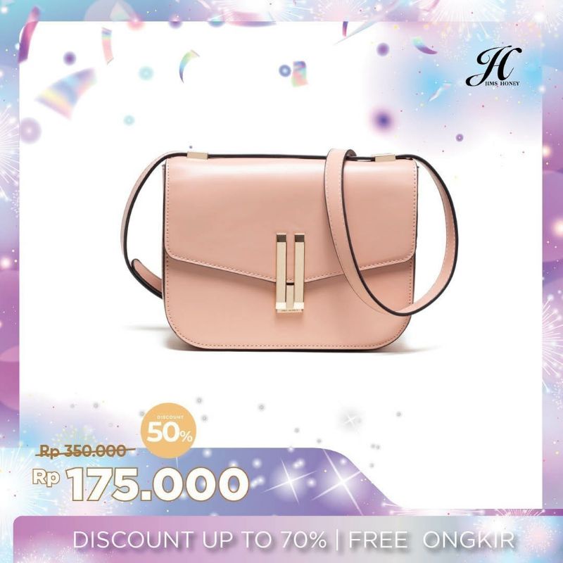 Sissy bag by jims honey FREE BOX EKSKLUSIF tas wanita selempang simple elegan unik casual anggun