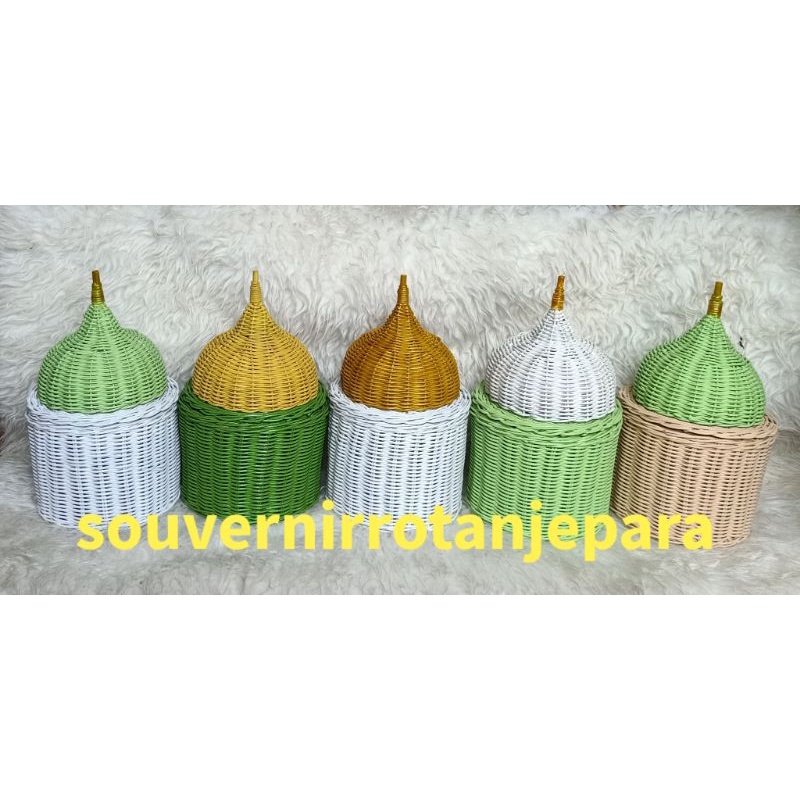 kubah rotan/rotan kubah/kubah masjid rotan/