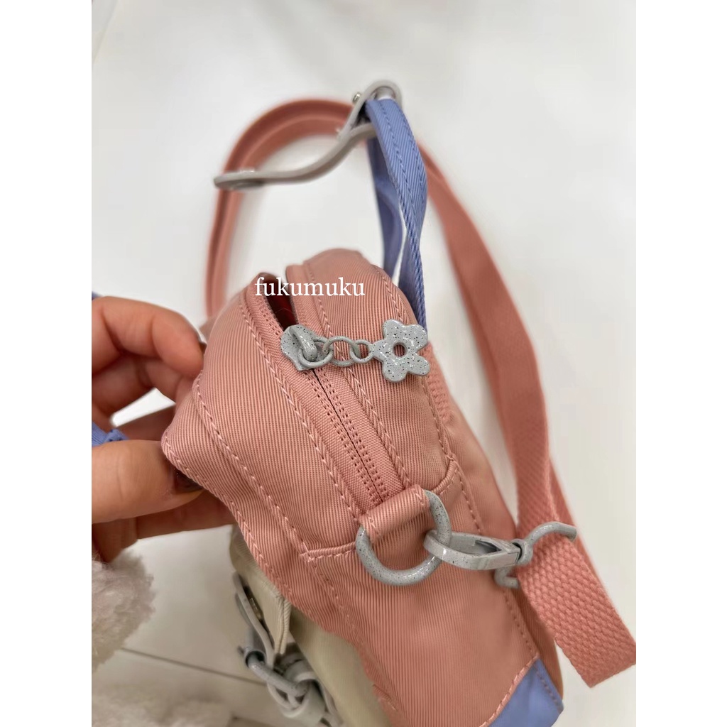 Sling Bag Doughnut Macarron Monet Series Limited / Tas Selempang Doughnut Mini