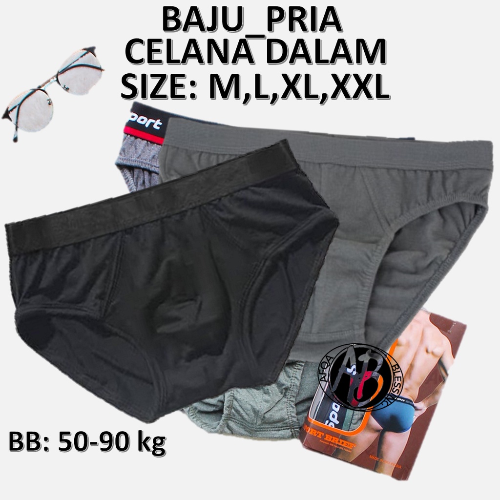 Celana Dalam Pria Boxer Import Murah New Melar 45gr
