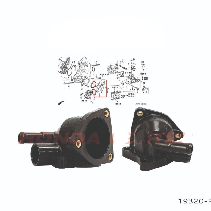 Rumah thermostat civic fd2 2006 2007 2008 2009 2010 2011 2000cc rumah thermostat accord cm5 2003 200
