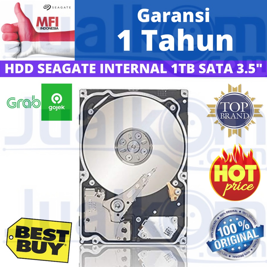 Harddisk Seagate Internal PC 1TB HDD SATA 3.5