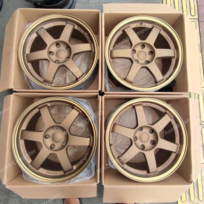 VELG BARU JF LUXURY RING 17 PCD 5X114 MODEL TE37 TE 37
