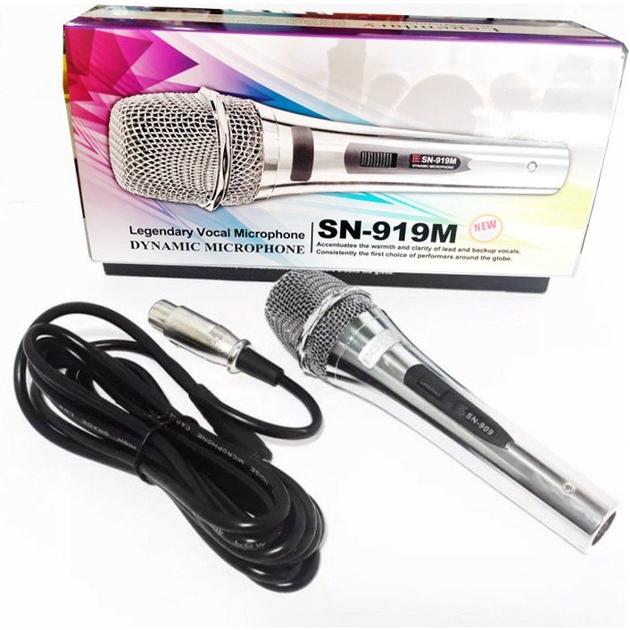 Mic Sony SN 919 mic kabel mic murah berkualitas / Mikrofon Kabel Karaoke