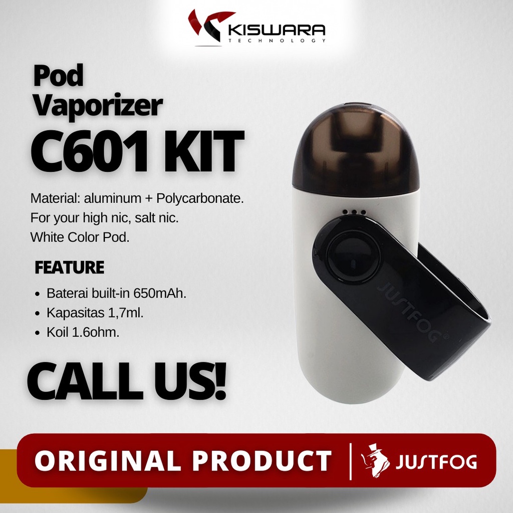 JUSTFOG C601 KIT - WHITE [Authentic]