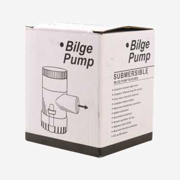 Pompa Air Submersible Water Bilge Pump 12 V / Pompa Celup Susun Submersible Rendam Kolam ikan Sawah Marine Lambung Kapal Tekanan Tinggi Tenaga Aki Accu Adaptor Pompa Submersible Kapal Aksesoris DC 12V / Pump Pompa Pendorong Tekanan Air Mini Serbaguna