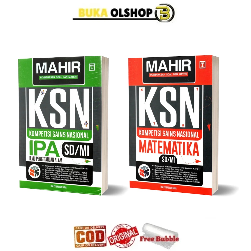 Mahir KSN Matematika IPA SD/MI Buku KSN SD/MI