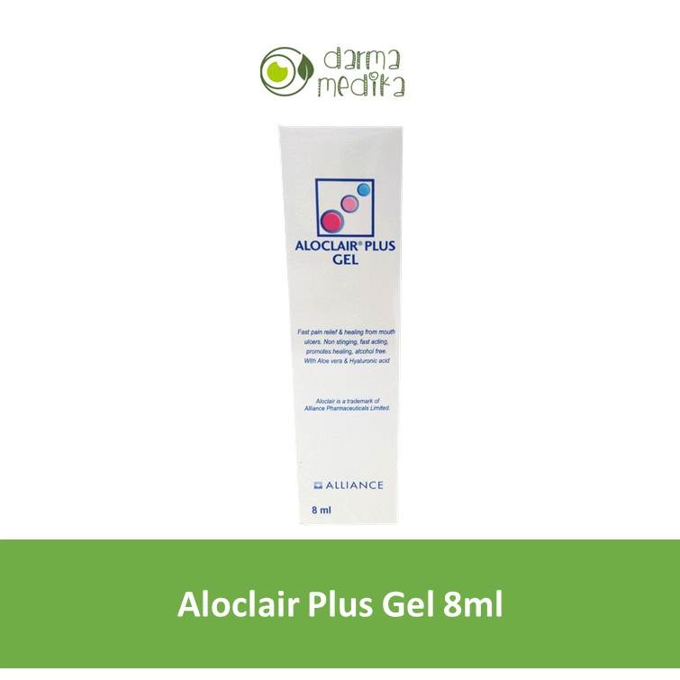 Aloclair plus Gel 8ml 8 ml Obat Sariawan Luka Mulut