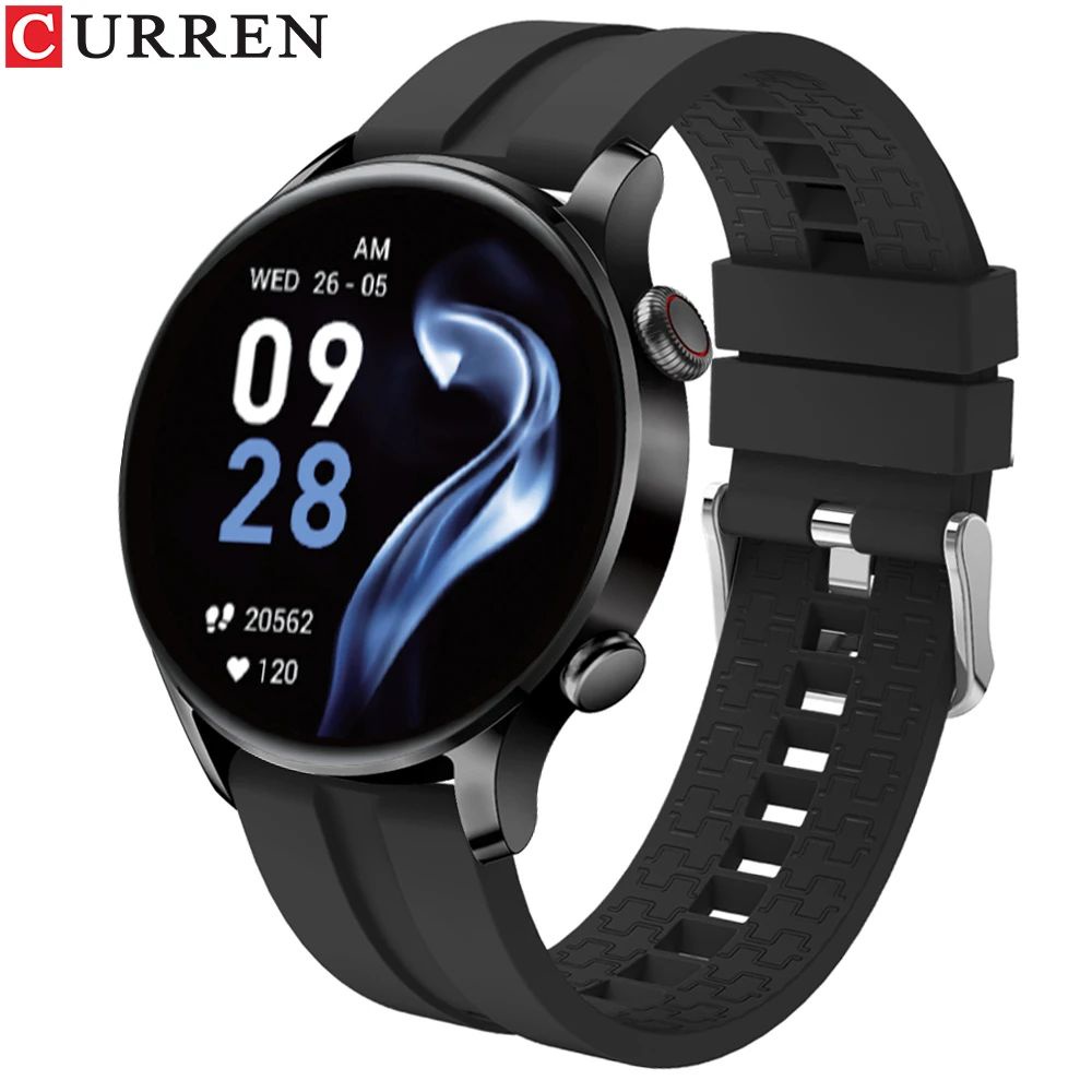 CURREN R2S Smartwatch Digital Heart Rate Blood Pressure Fitness Monitoring CURRENOS