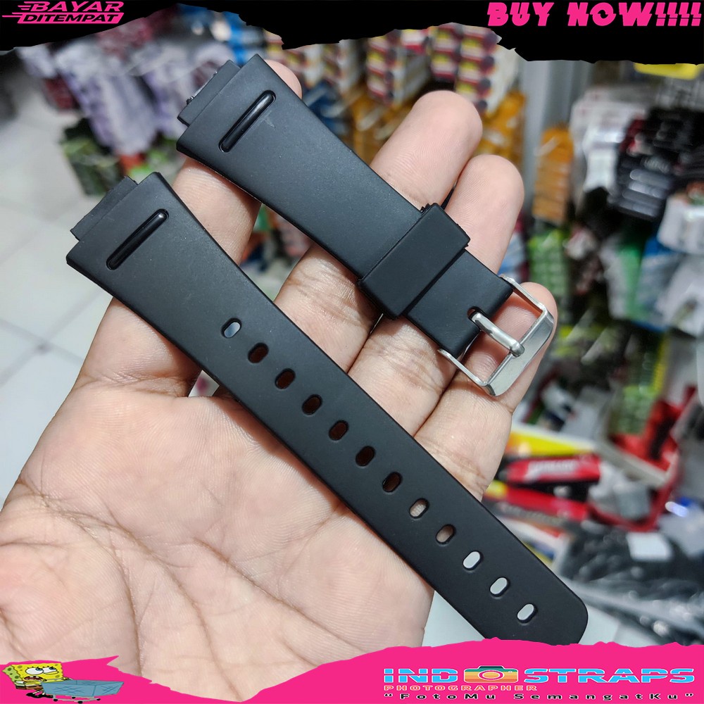 STRAP TALI JAM TANGAN UNTUK DIGITEC DG-3082 DG 3082 - HITAM