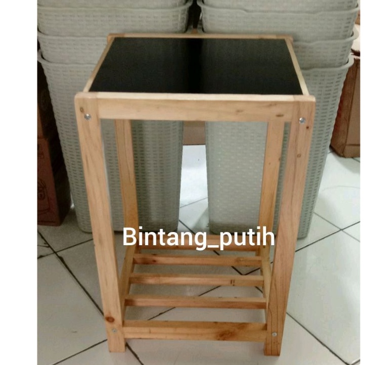 MEJA DISPENSER / MEJA DISPENSER KAYU / RAK DISPENSER SERBAGUNA