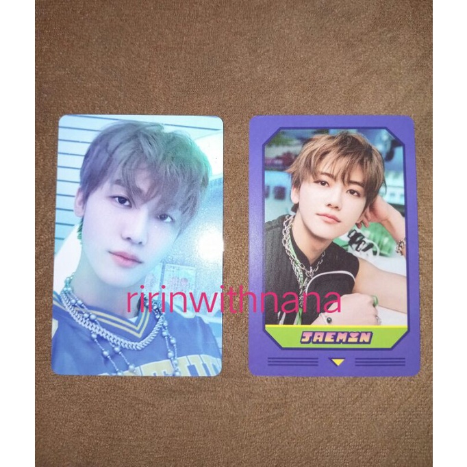 MATCHING CARD NCT DREAM JAEMIN 2pcs