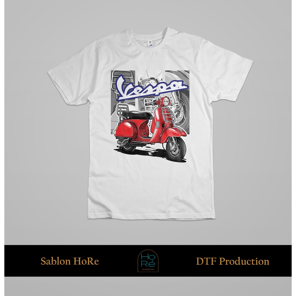 Kaos Vespa - New PX 150 | Premium Cotton Combed 24S (Ves-7)